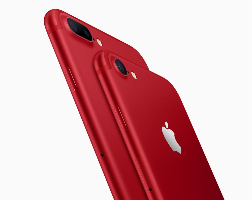 Apple iPhone 7 & 7Plus RED Special Edition