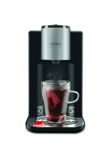 CASO Design Heisswasserbereiter frontal Tasse Tee rot