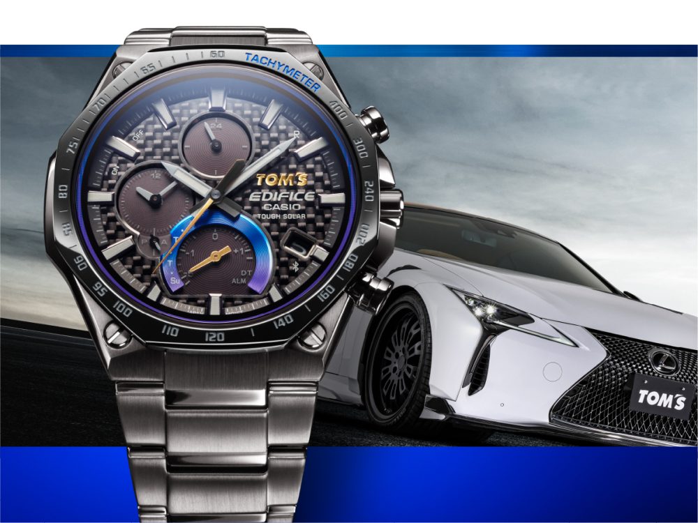 CASIO EDIFICE X TOM’S  DYNAMIK UND SPORTLICHKEIT PUR